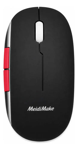 Kit Teclado Y Mouse Gamer Inalámbrico Para Pc, Celular Y Tablet Rojo Negro