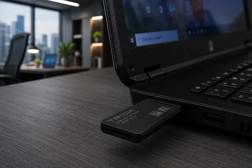 Lector De Memorias Micro Sd Tf Compatible Con Pc Laptop Negro