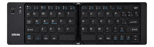 Mini Teclado Plegable Bluetooth Para Windows Ios Android Negro Español