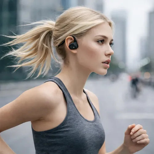 Audífonos Deportivos Irm S19 Bluetooth Impermeables Negro