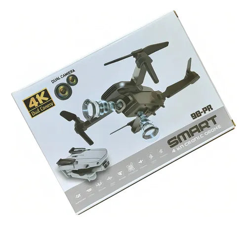 Drone Aéreo Smart 998 Pro Plegable Con Doble Cámara Y Estabilizador Surtido