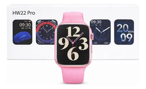 Smartwatch Hw22-pro Deportivo Pantalla Hd Llamadas Bluetooth Rosa Look Deportivo
