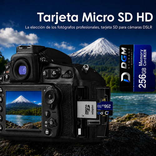 Tarjeta De Memoria Micro Sdxc 256gb Clase 10 Uhs-i U3 V30 4k