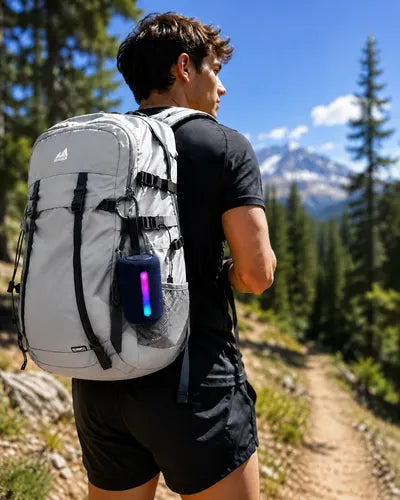 Parlante Inalámbrico A8 Bluetooth 5.3 Usb Radio Fm Luz Rgb