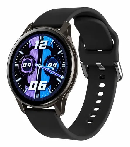 Smartwatch Diegmark Active 2 Con Llamadas Y Pantalla Hd Para iPhone Y Android Marrón Metalizado Hebilla Negro