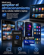 Tarjeta Microsdhc Diegmark 8gb Clase 10 U1 Con Adaptador Sd Para Celulares Y Tablets