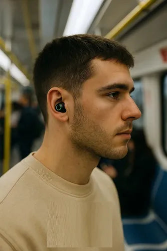 Audífonos In Ear Inalámbricos Bluetooth 5.3 Estuche Led Rgb Negro