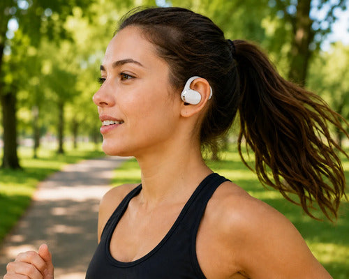 Audífonos Deportivos Bluetooth 5.3 Tws G16 Control Táctil Blanco