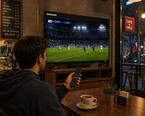 Control Remoto Compatible Con Samsung Smart Tv Reemplazo Negro