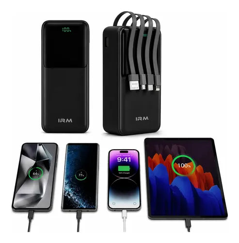 Kit Powerbank Rápido 20000mah 22.5w Universal + Bolso
