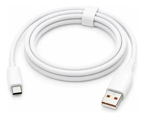 Cable C 6a Carga Rápida Tipo C Nuevo Blanco