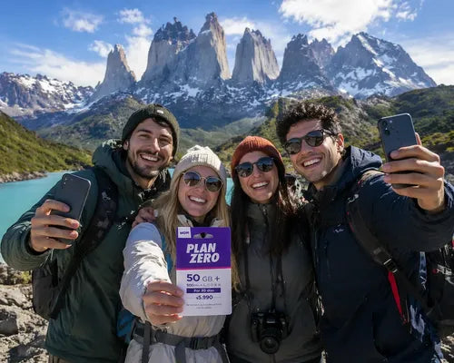 Chip Prepago Wom Plan Zero Incluye 50 Gb + 500 Min Esim 3 En 1