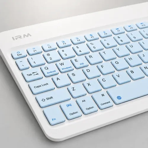 Kit Teclado Mouse Bluetooth Soporte Metal 360° Para Tablet