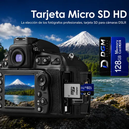 Tarjeta De Memoria Micro Sdxc 128gb Clase 10 Uhs-i U3 V30 4k