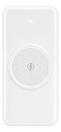 Kit Powerbank 30000mah Carga Rápida + Bolso Organizador Blanco/beige