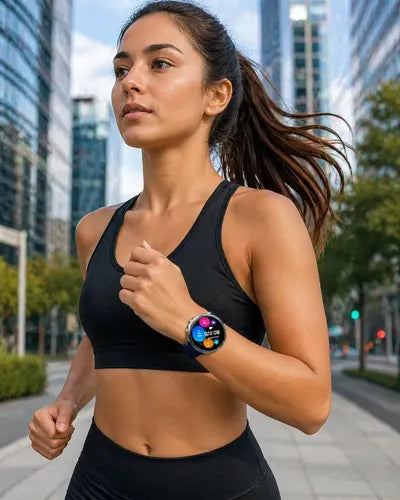Smartwatch Diegmark Z13-ultra Sport De 1.46  Con Llamadas Bluetooth Y Monitoreo De Salud Para iPhone Y Android Plateado Deportivo Azul Marino