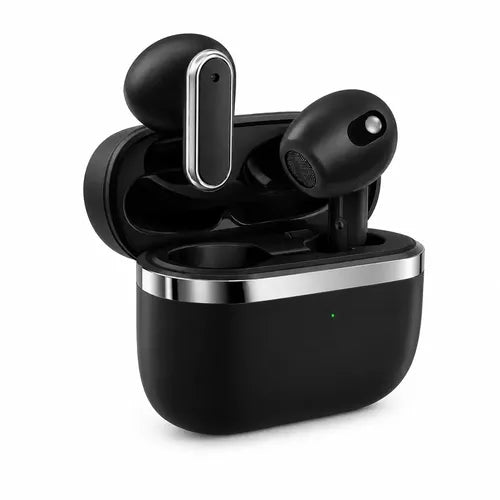 Audífonos Inalámbricos Diegmark Q-59 In-ear Con Bluetooth 5.49 Y Reducción De Ruido Negro