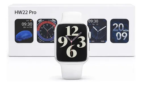 Smartwatch Hw22-pro Deportivo Pantalla Hd Llamadas Bluetooth Blanco Look Deportivo