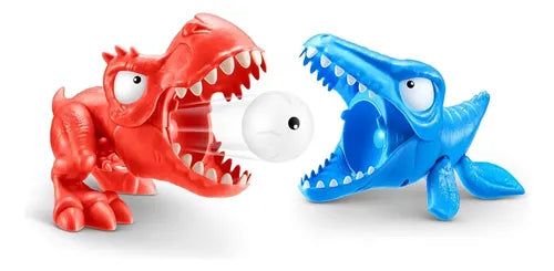 Playset Smashers Zuru Dino Island T- Rex Battles +20 Sorpresas Cabeza De Dinosaurio Rojo Verde