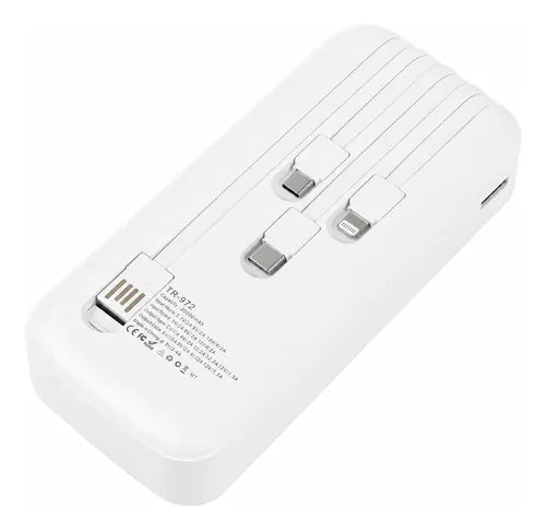 Batería Externa Powerbank 20000mah Carga Rápida Pd 3.0 22.5w