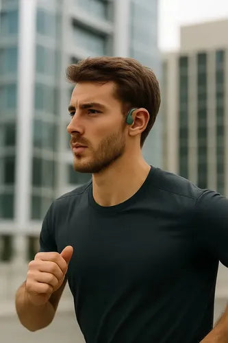 Audífonos Deportivos Diegmark S19 Bluetooth Con Micrófono Y Batería Larga Duración Negro