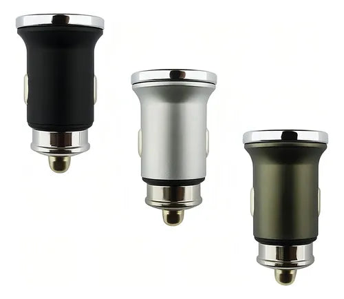 Cargador De Auto Rápido De 33w Con Usb-c Y Usb-a Para iPhone, Samsung Y Xiaomi Negro