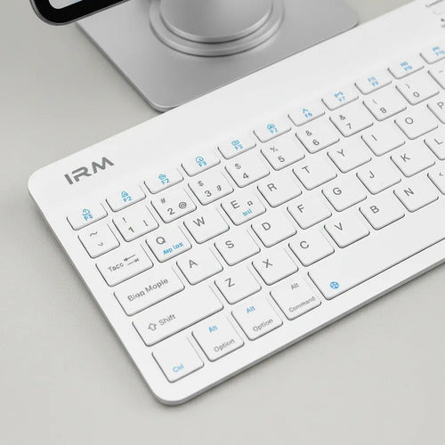 Kit Teclado Mouse Bluetooth Soporte Metal 360° Para Tablet