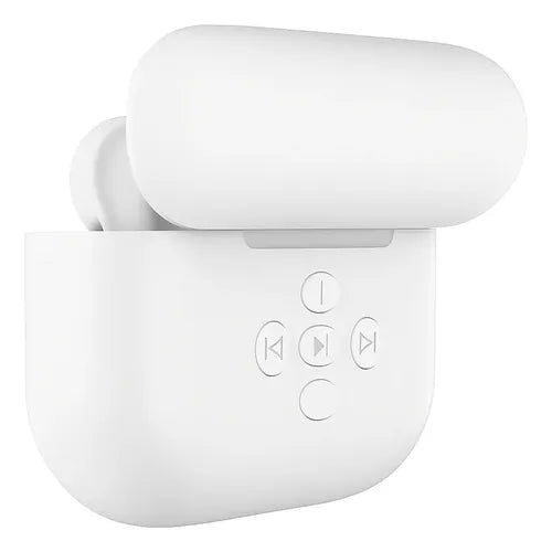 Audífonos Earbuds Para iPhone Y Androide Estuche De Carga Blanco