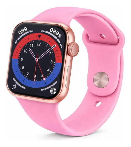 Smartwatch Hw22-pro De Diegmark Para Niños Con Llamadas Y Pantalla De 1.75  Rosa Hebilla
