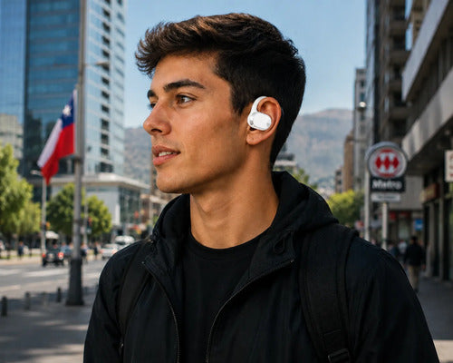 Audífonos Deportivos Bluetooth 5.3 Tws G16 Control Táctil Blanco