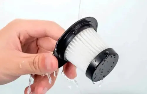 Aspiradora Inalámbrica Recargable Usb 2 En 1 Para Auto Hogar Blanco