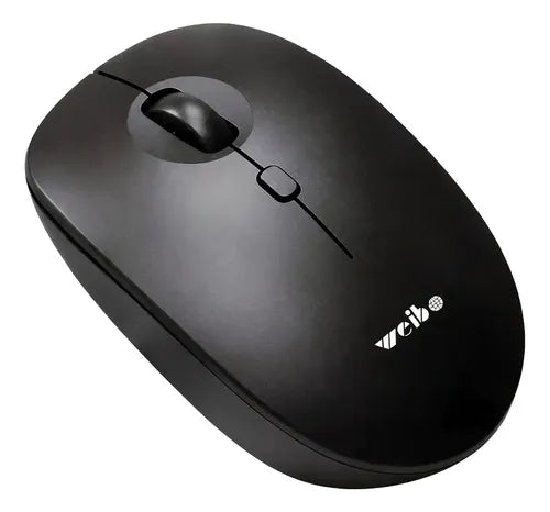 Mouse Inalámbrico W05 Bluetooth 5.0 Y 2.4 Ghz 1600 Dpi Negro
