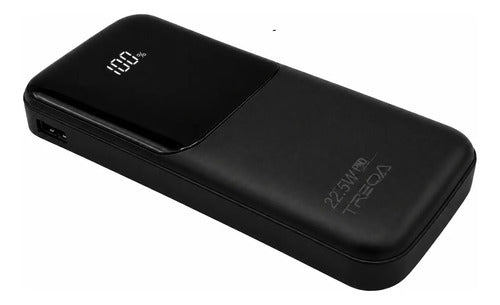 Power Bank Carga Rápida 10000mah 22.5w Pd 4 Cables Integrado Negro