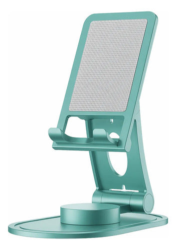 Soporte Celular Plegable Giratorio Ajustable Antideslizante