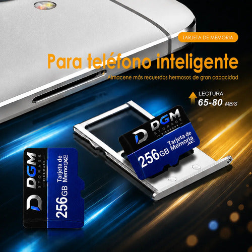 Tarjeta De Memoria Micro Sdxc 256gb Clase 10 Uhs-i U3 V30 4k