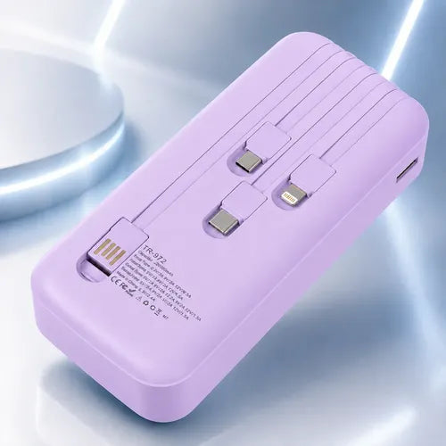 Batería Externa Powerbank 20000mah Carga Rápida Pd 3.0 22.5w