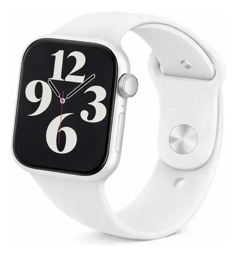 Smartwatch Infantil Hw22 Pro Blanco Con Pantalla De 1.75  Para Llamadas Y Salud Hebilla