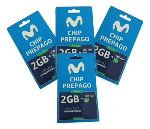 Pack Surtido 40 Chips Sim Prepago Entel Claro Wom Movistar 3 En 1