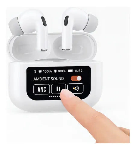 Auriculares Inalámbricos Tws Diegmark Bluetooth Con Cancelación De Ruido Y Micrófono, Blanco