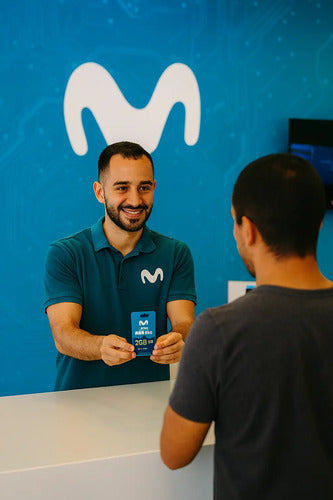 Sim Movistar Prepago 100 Minutos + 2gb Pack 100 Unidades