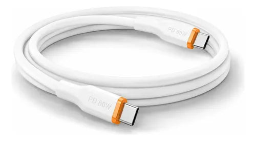 Cable Usb-c 1m 60w Carga Rápida Para Samsung Xiaomi Android
