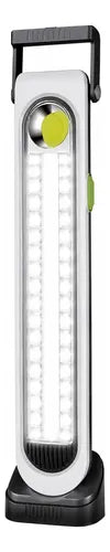 Lámpara Led Solar 45w Recargable Usb 3600mah 96 Luces Led Blanco