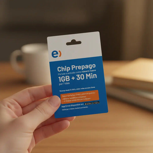 Chip Prepago Entel Pack 100 Unidades Incluye 1gb +30 Min 3 En 1