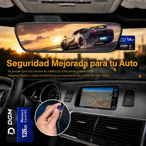 Tarjeta Micro Sdxc Diegmark 128 Gb Uhs-i U1 Clase 10 Para 4k, Con Adaptador Sd