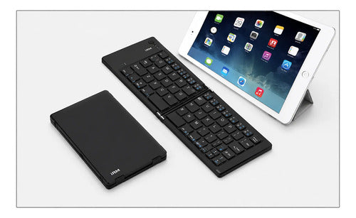 Mini Teclado Plegable Bluetooth Para Windows Ios Android Negro Español