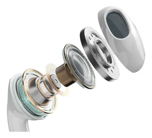 Audífonos Alámbricos Tipo C Para iPhone 15, 16 Y 17 Blancos Micrófono In-ear Negro